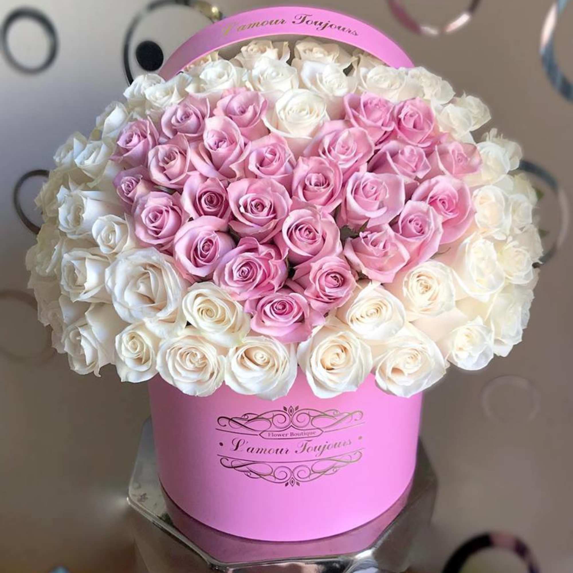 Pink Heart Signature Box