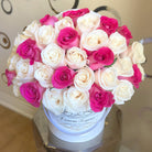 Hot Pink and Ivory Signature Box