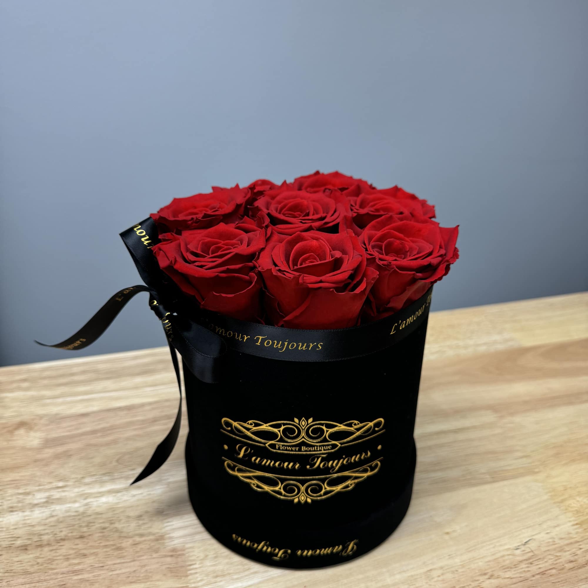 La petite Everlasting box - black velvet